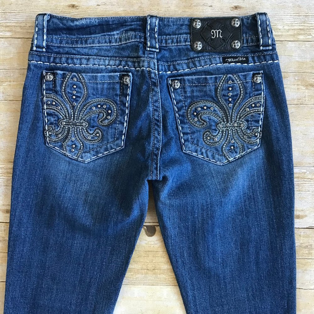 Miss Me JP51455 Skinny Jeans 28 x 28 Buckle